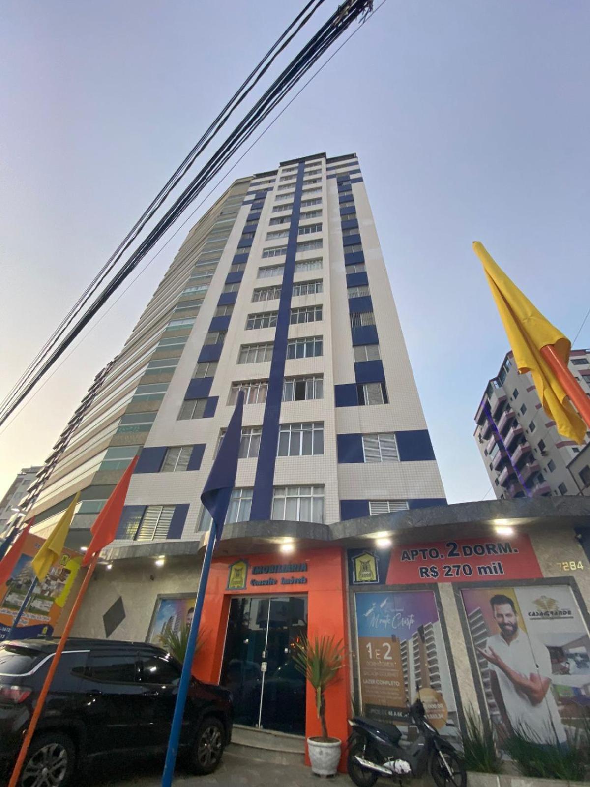 Apartamento Kitnet Pe Na Areia Praia Ocian Praia Grande  Extérieur photo