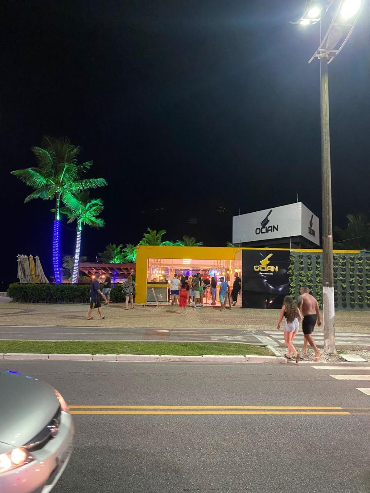 Apartamento Kitnet Pe Na Areia Praia Ocian Praia Grande  Extérieur photo
